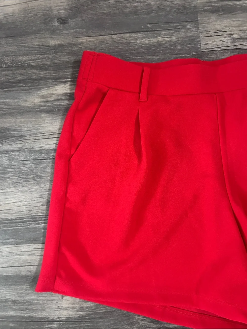 Loft Rivera Red Tailored Shorts | Women’s L  Chic